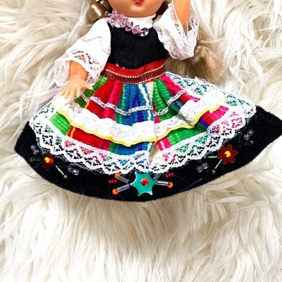 Polish folk doll, Purchased in Porland. vintage - Picture 5 of 11
